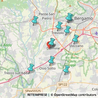 Mappa Via IV Novembre, 24044 Dalmine BG, Italia (3.80909)