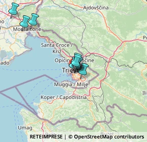 Mappa Via Alessandro Manzoni, 34138 Trieste TS, Italia (18.64071)