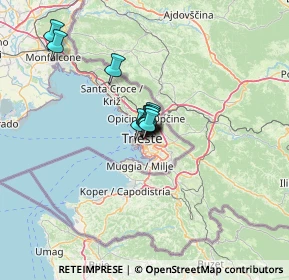 Mappa Via Alessandro Manzoni, 34138 Trieste TS, Italia (6.77)