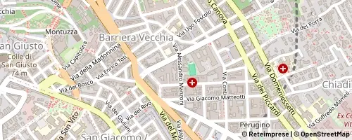 Mappa Trieste