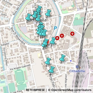 Mappa Riva Ospedale, 35013 Cittadella PD, Italia (0.22)