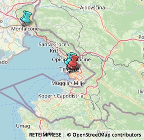 Mappa Via fra Pace da Vedano, 34141 Trieste TS, Italia (22.04091)