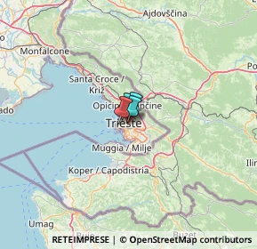 Mappa Via fra Pace da Vedano, 34141 Trieste TS, Italia (46.29)