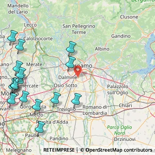 Mappa Via Leonardo da Vinci, 24040 Stezzano BG, Italia (24.625)
