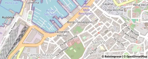 Mappa Triest