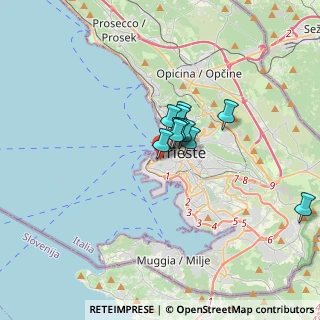 Mappa Via Corti, 34123 Trieste TS, Italia (1.94182)