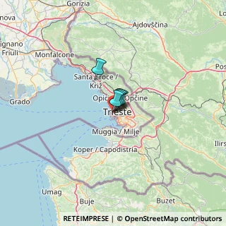 Mappa Via Corti, 34123 Trieste TS, Italia (18.14667)