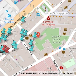 Mappa Via Corti, 34123 Trieste TS, Italia (0.0875)