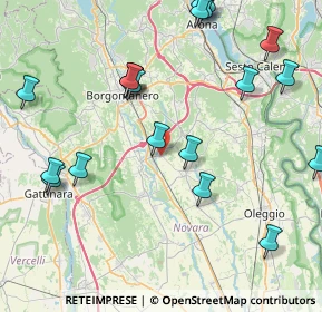 Mappa Via Suno, 28012 Cressa NO, Italia (9.909)