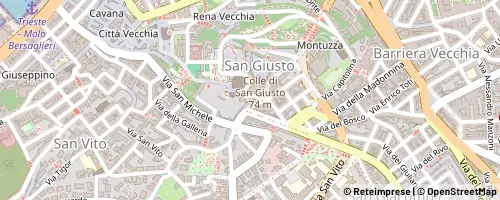 Mappa Trieste