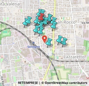 Mappa Via Palestro, 20831 Seregno MB, Italia (0.3795)