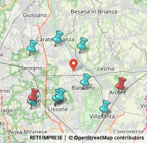Mappa 20845 Sovico MB, Italia (4.26)