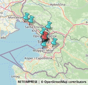 Mappa Androna della Ferriera, 34138 Trieste TS, Italia (5.45083)