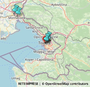 Mappa Via della Raffineria, 34138 Trieste TS, Italia (34.32909)