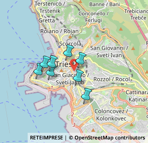 Mappa Via della Raffineria, 34138 Trieste TS, Italia (2.2)