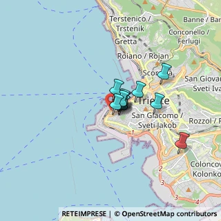 Mappa Via Ottaviano Augusto, 34123 Trieste TS, Italia (0.89)