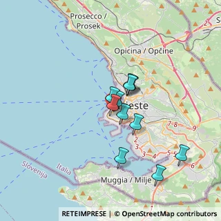 Mappa Via Ottaviano Augusto, 34123 Trieste TS, Italia (2.56636)