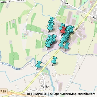 Mappa Via Vallio, 31050 Treviso TV, Italia (0.32414)