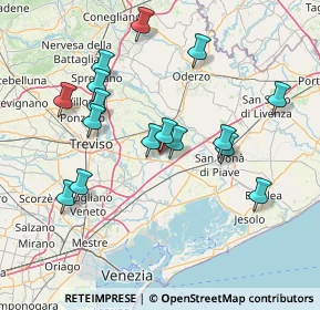 Mappa Via Vallio, 31050 Treviso TV, Italia (14.8625)