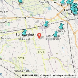 Mappa Via Sant'Andrea, 35018 San Martino di Lupari PD, Italia (4.115)