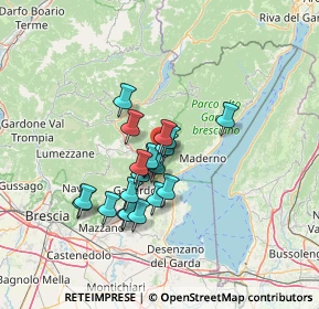 Mappa Via Garibaldi, 25079 Vobarno BS, Italia (10.428)