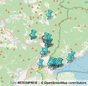 Mappa Via Garibaldi, 25079 Vobarno BS, Italia (3.2525)