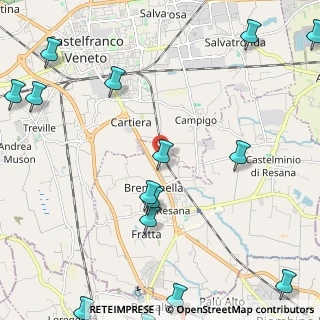 Mappa Via Antica Loreggia, 31023 Resana TV, Italia (3.27)
