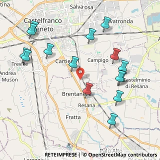 Mappa Via Antica Loreggia, 31023 Resana TV, Italia (2.36733)