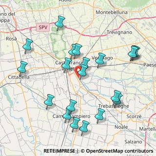 Mappa Via Antica Loreggia, 31023 Resana TV, Italia (8.824)