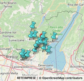 Mappa Via Cesare Battisti, 25079 Vobarno BS, Italia (10.50706)