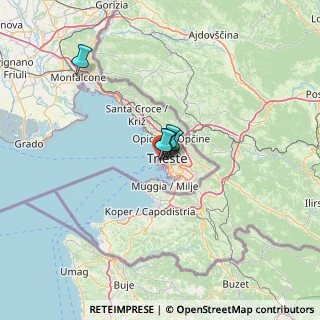 Mappa Riva Grumula, 34123 Trieste TS, Italia (43.87364)
