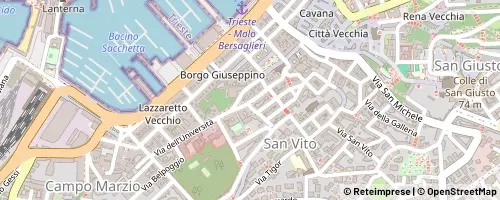 Mappa Triest