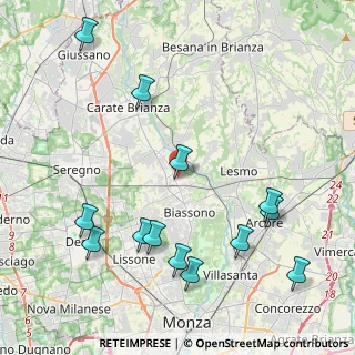 Mappa Sovico, 20845 Sovico MB, Italia (4.91846)
