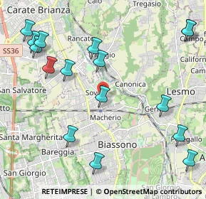 Mappa Sovico, 20845 Sovico MB, Italia (2.62625)