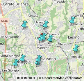 Mappa Sovico, 20845 Sovico MB, Italia (1.97182)