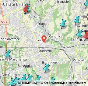 Mappa Sovico, 20845 Sovico MB, Italia (3.68647)