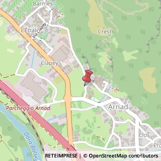 Mappa Via Donatello, 11, 11020 Arnad, Aosta (Valle d'Aosta)