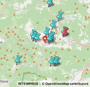 Mappa Via Vallesabbia, 25076 Odolo BS, Italia (3.04)