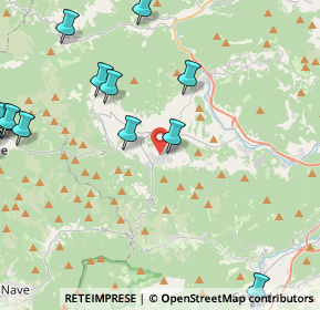 Mappa Via Vallesabbia, 25076 Odolo BS, Italia (6.6815)