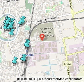 Mappa Via Sanmartinara, 35013 Cittadella PD, Italia (0.7675)