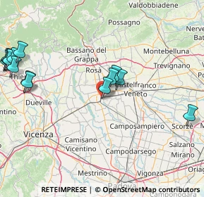 Mappa Via Sanmartinara, 35013 Cittadella PD, Italia (20.98786)