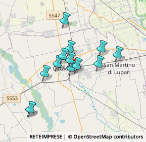 Mappa Via Sanmartinara, 35013 Cittadella PD, Italia (2.95923)