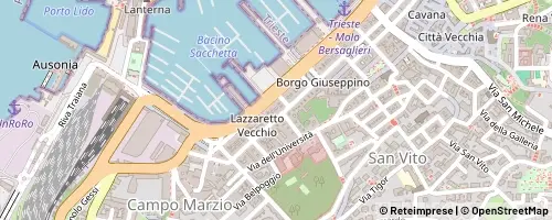 Mappa Triest