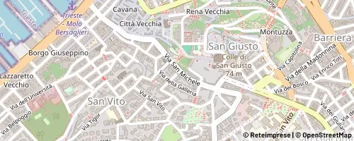 Mappa Trieste