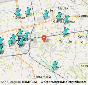 Mappa Corso Noblesville, 35013 Cittadella PD, Italia (2.808)