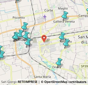 Mappa Corso Noblesville, 35013 Cittadella PD, Italia (2.75429)