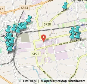 Mappa Corso Noblesville, 35013 Cittadella PD, Italia (1.4275)