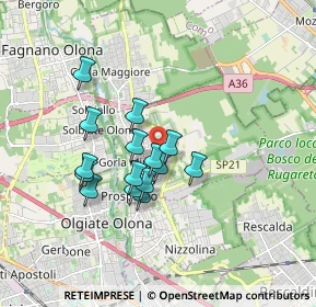 Mappa Via Masolino da Panicale, 21055 Gorla Minore VA, Italia (1.37133)