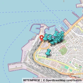 Mappa Stazione Trieste Campo Marzio, 34123 Trieste TS, Italia (0.323)