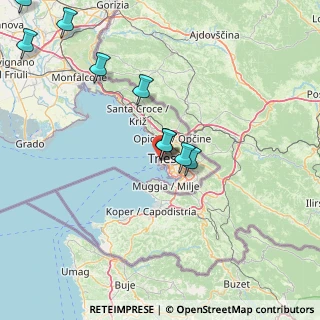 Mappa Stazione Trieste Campo Marzio, 34123 Trieste TS, Italia (26.54417)
